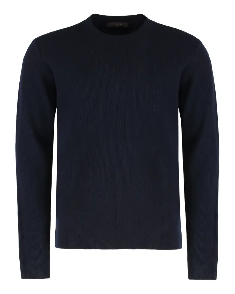 Slowear round-neck sweater - Blau Blau