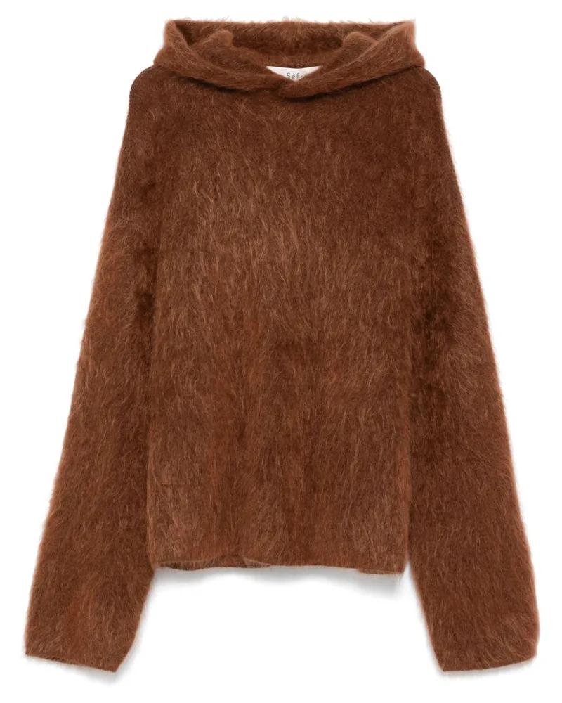 Séfr Ahti Hoodie - Braun Braun