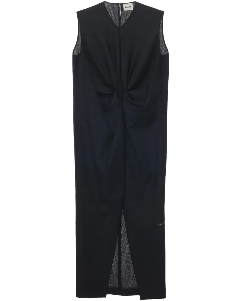 KHAITE Niel Maxikleid - Schwarz Schwarz
