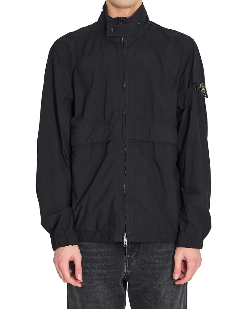 Stone Island Jacke mit Reißverschluss - Schwarz Schwarz