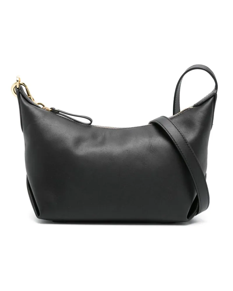 Ralph Lauren Kleine Kassie Schultertasche - Schwarz Schwarz
