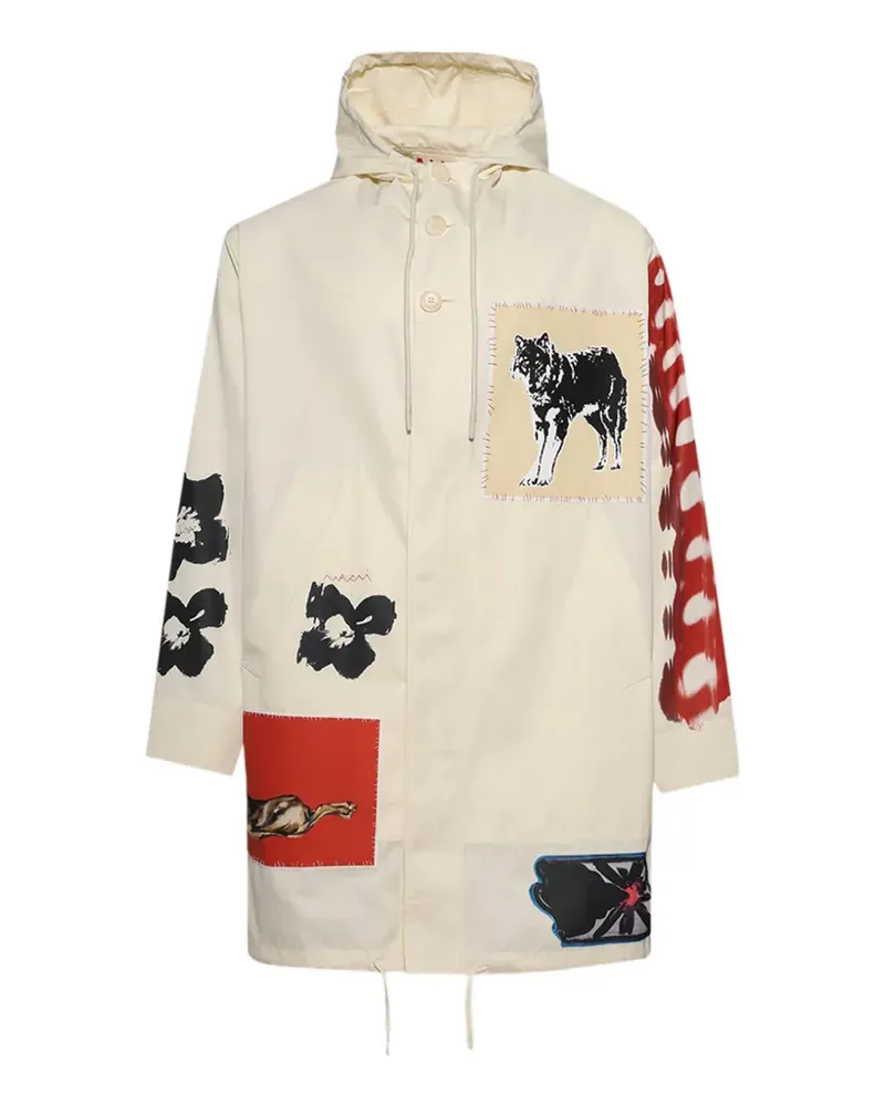 Marni x Slawn and Soldier Duster parka - Nude Nude