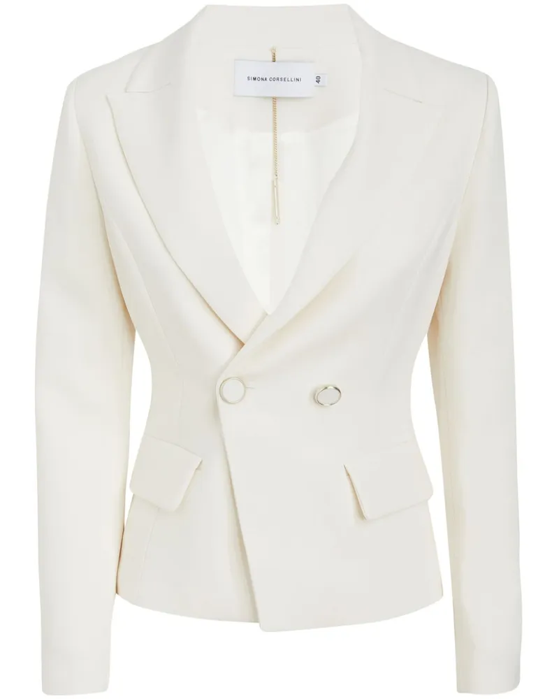 Simona Corsellini Doppelreihiger Blazer - Nude Nude