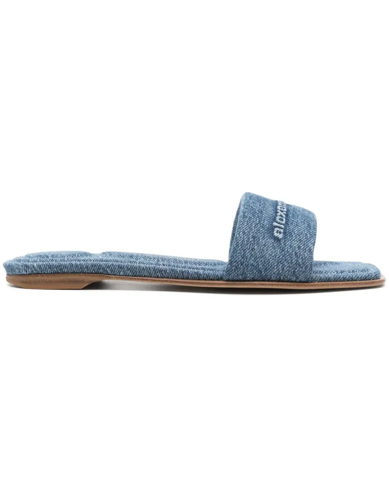 Alexander Wang Vy Pool Sandalen - Blau Blau