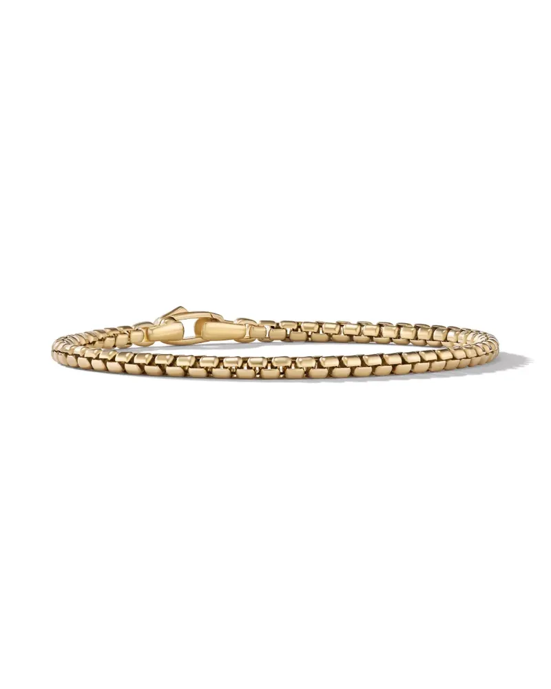 David Yurman 18kt Gelbgold-Venezianerarmband 3,4mm Gold