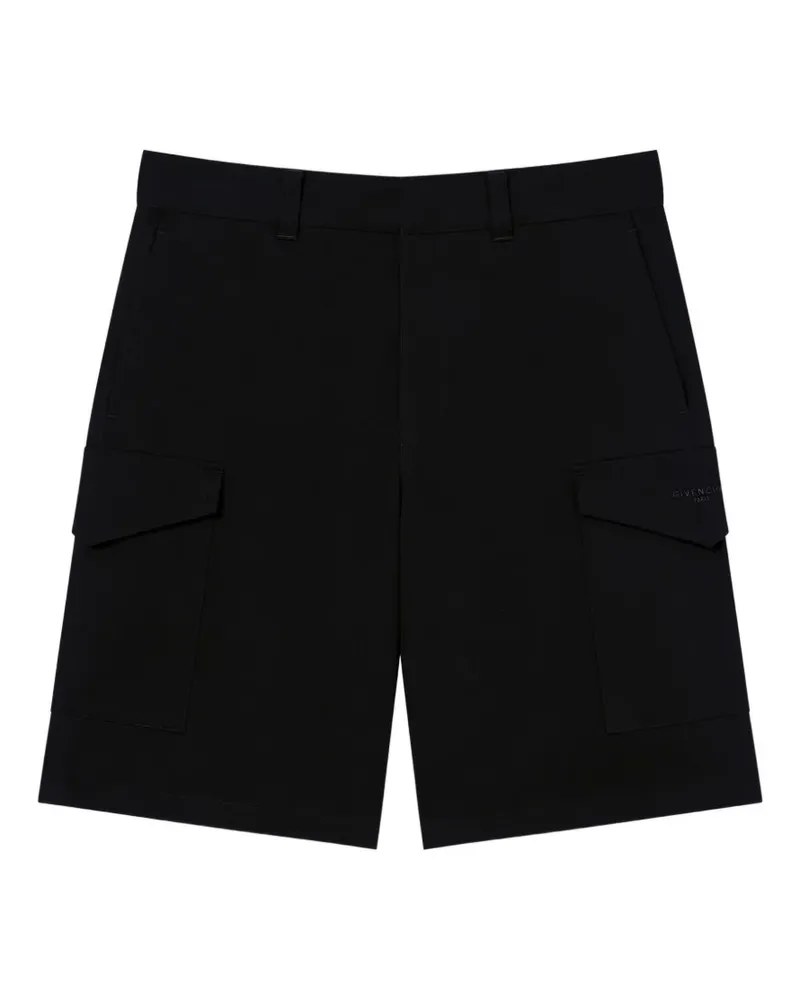 Givenchy Cargo Bermudas aus Baumwolle - Schwarz Schwarz