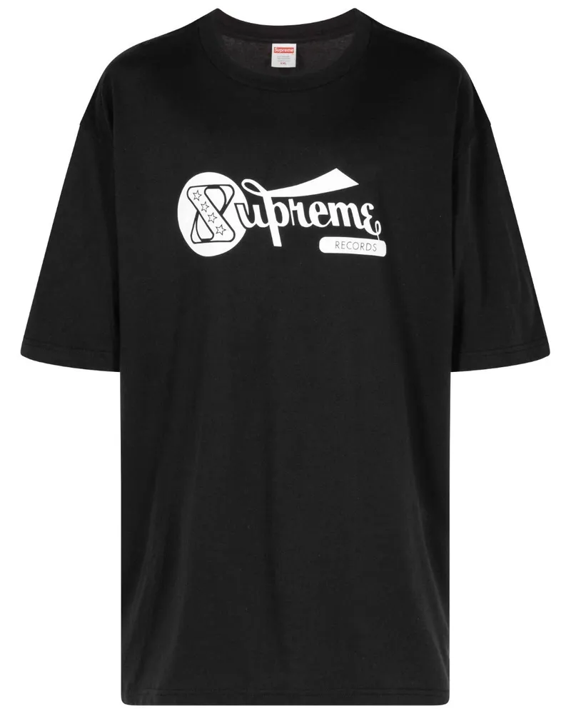 Supreme Being Records T-Shirt - Schwarz Schwarz