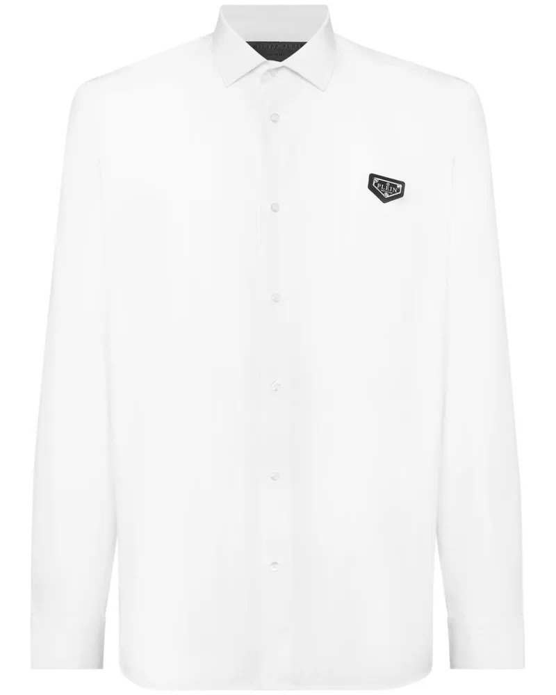 Philipp Plein Sugar Daddy Hemd - Weiß Weiß