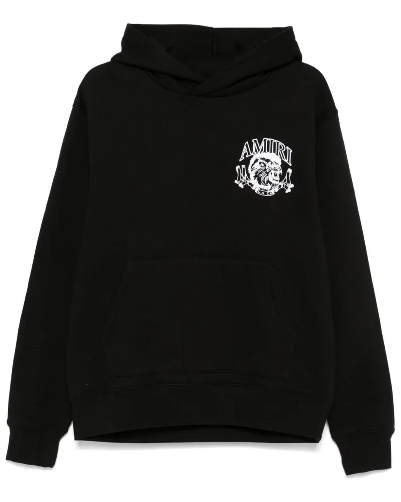Amiri Lion Outline Hoodie - Schwarz Schwarz