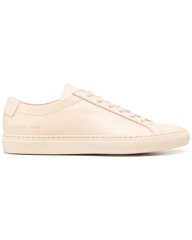 Common Projects Klassische Sneakers - Nude Nude