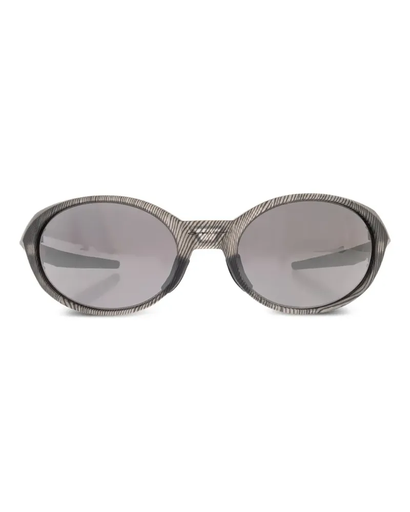 Oakley Sonnenbrille mit ovalem Gestell - Grau Grau