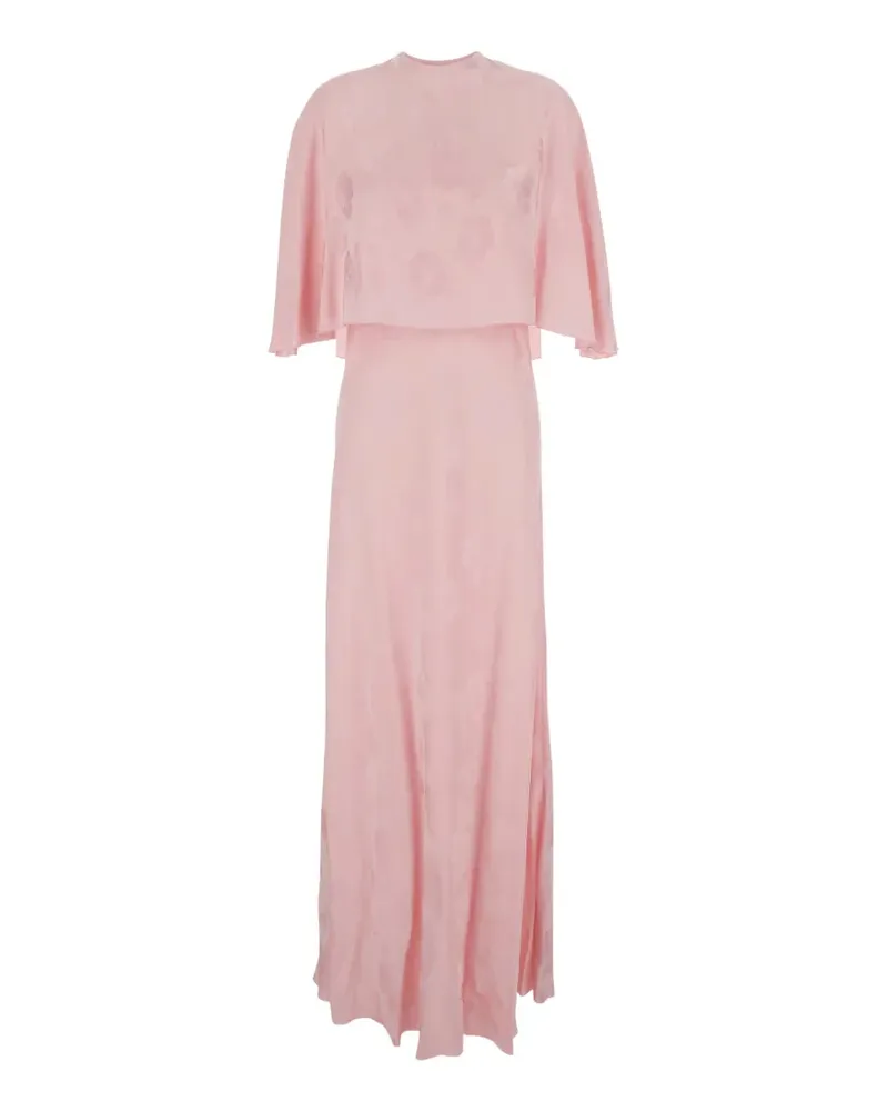 forte_forte cape maxi dress - Rosa Rosa