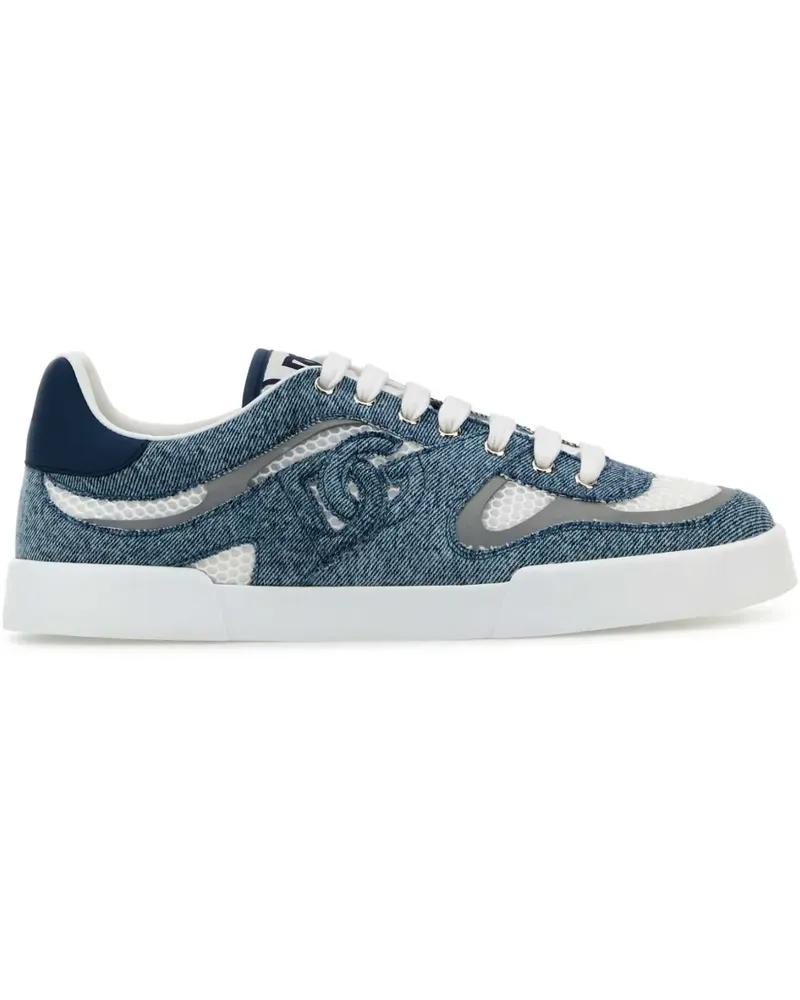 Dolce & Gabbana Sneakers mit Logo-Patch - Weiß Weiß