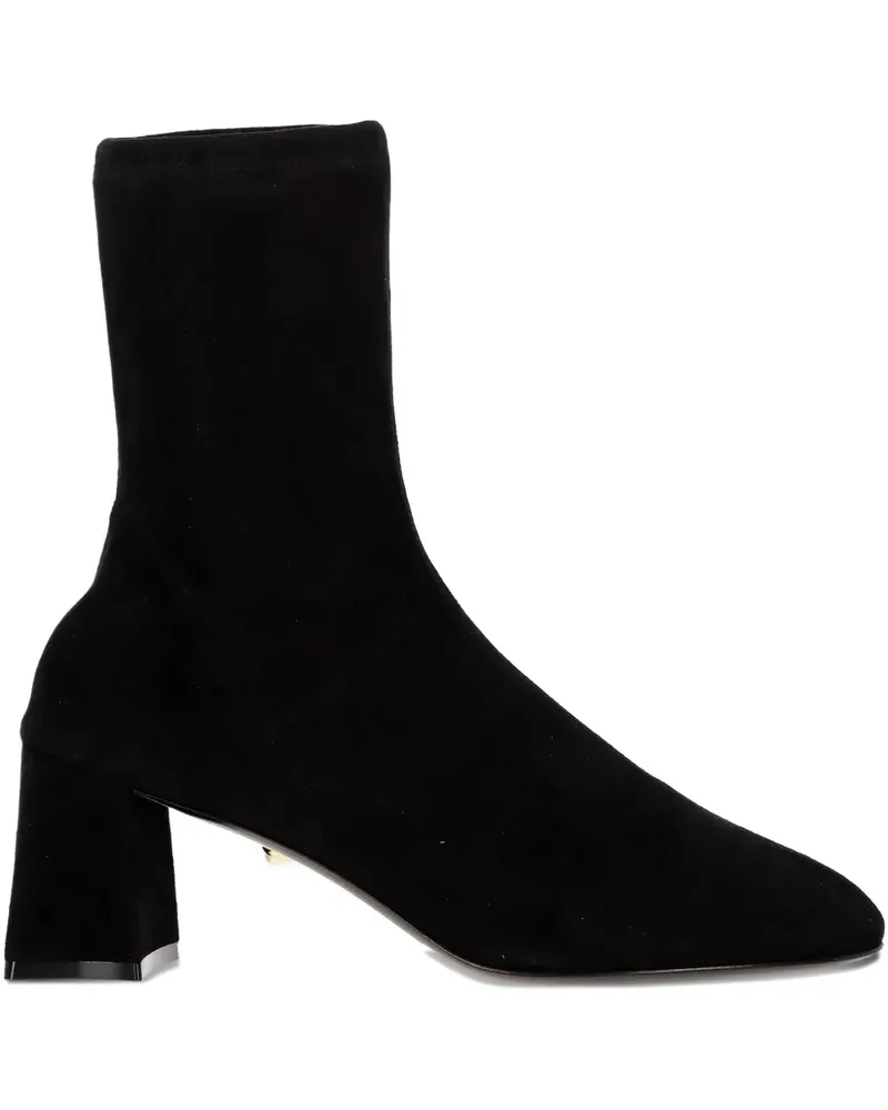 Alevì 90mm Jive suede boots - Schwarz Schwarz