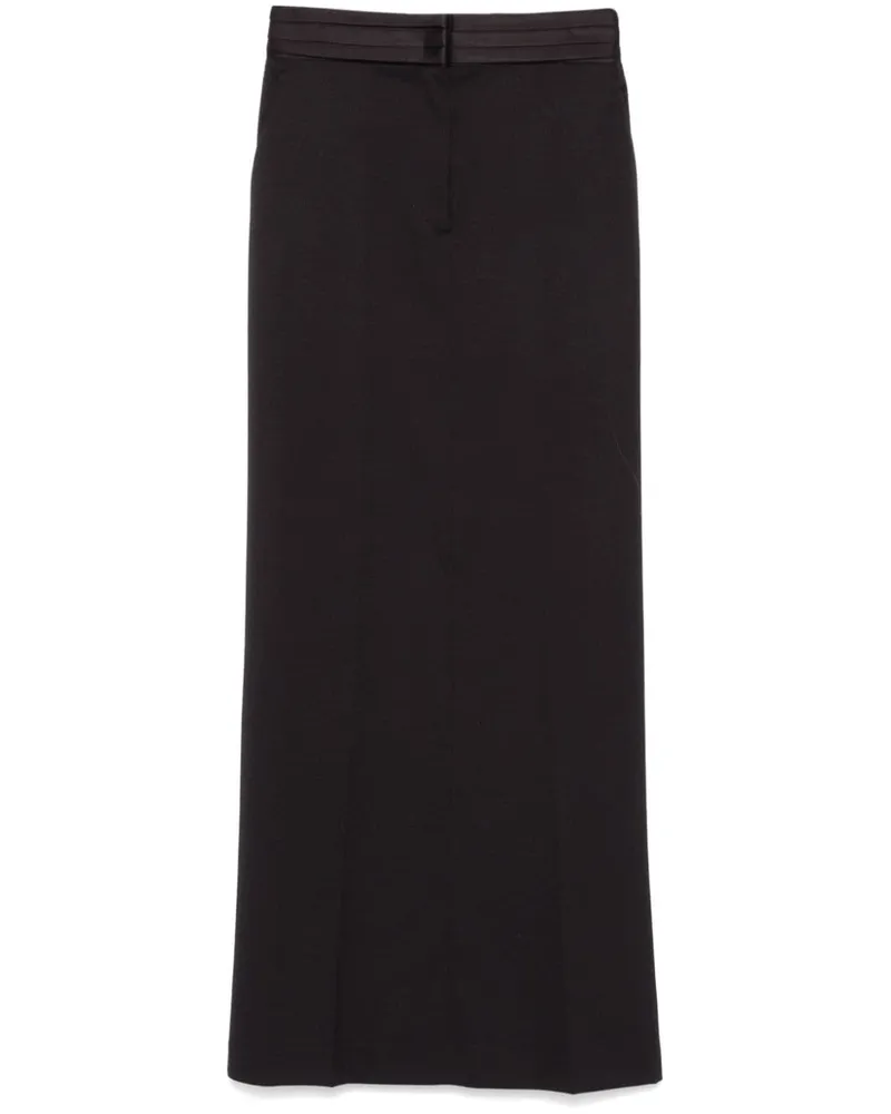 Semicouture Giulietta Maxirock - Schwarz Schwarz