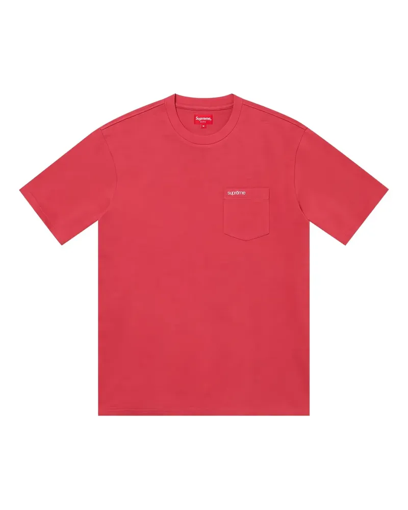 Supreme Being T-Shirt mit Tasche - Rot Rot