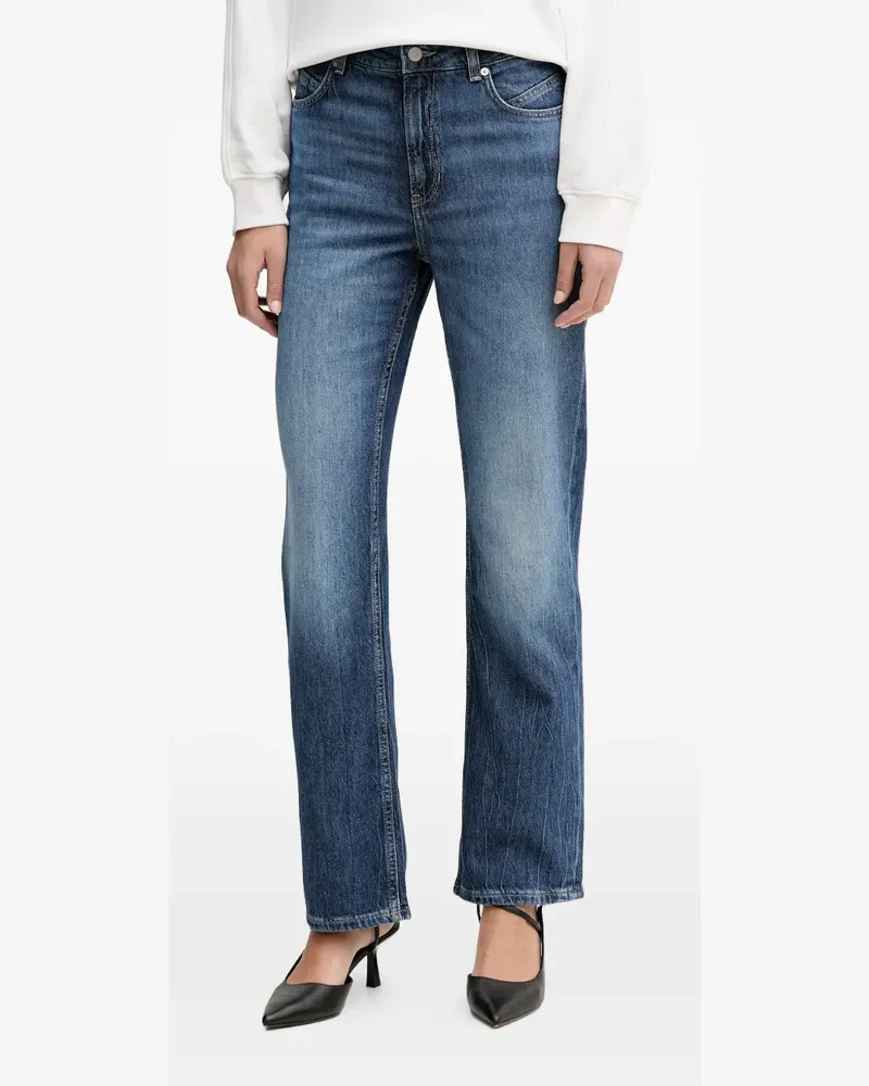 HUGO BOSS Ada Straight-Leg-Jeans - Blau Blau