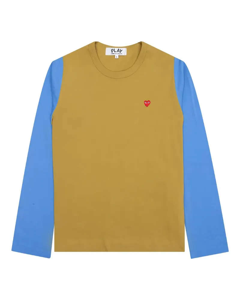 Comme des Garçons T-Shirt mit Herz-Logo - Grün Grün
