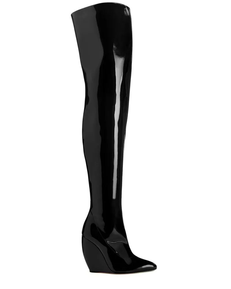 Giuseppe Zanotti Preety Stiefel 105mm - Schwarz Schwarz