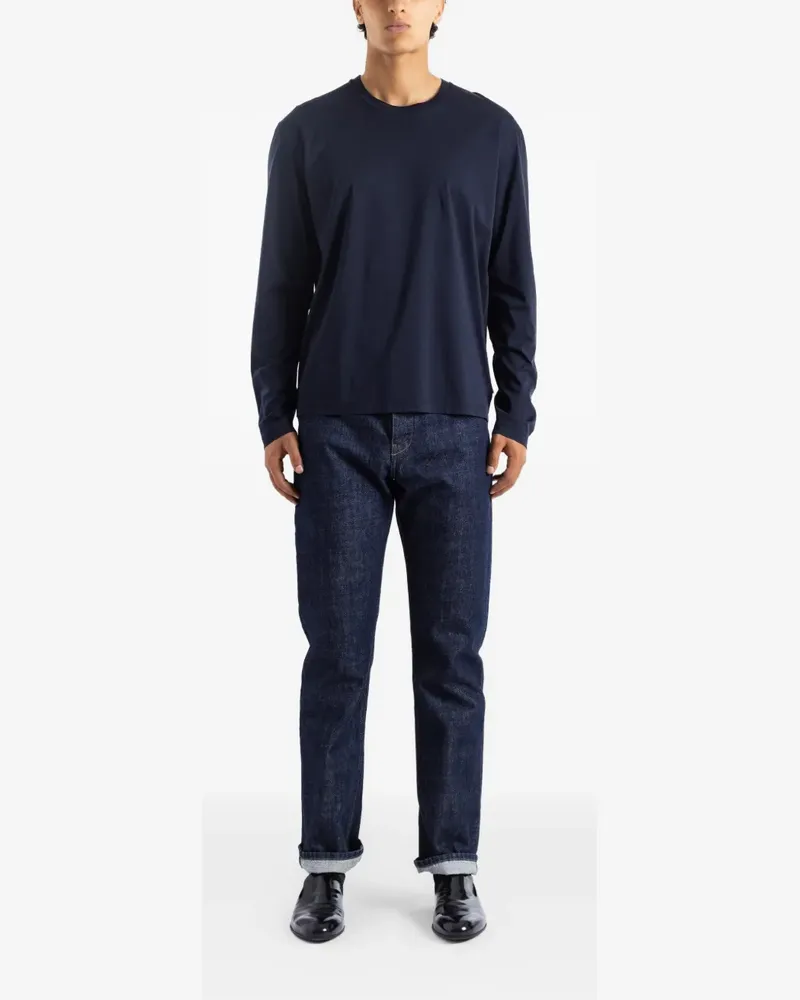 Jil Sander long-sleeve T-shirt - Blau Blau