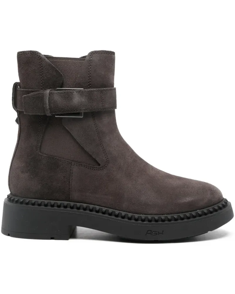 ash 35mm buckle strap boots - Braun Braun