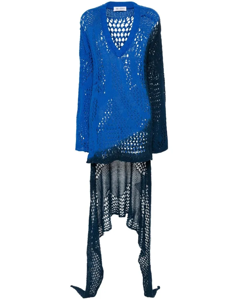 ATTICO Gehäkeltes Kleid - Blau Blau