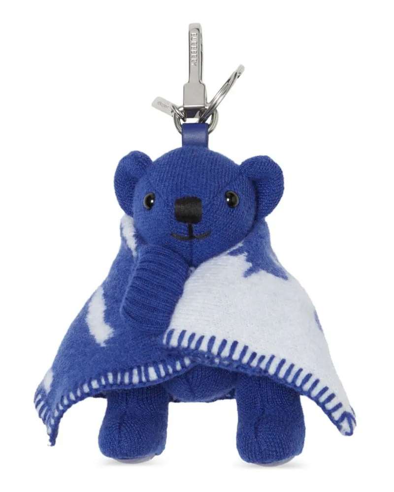Burberry Thomas Bear Schlüsselanhänger - Blau Blau