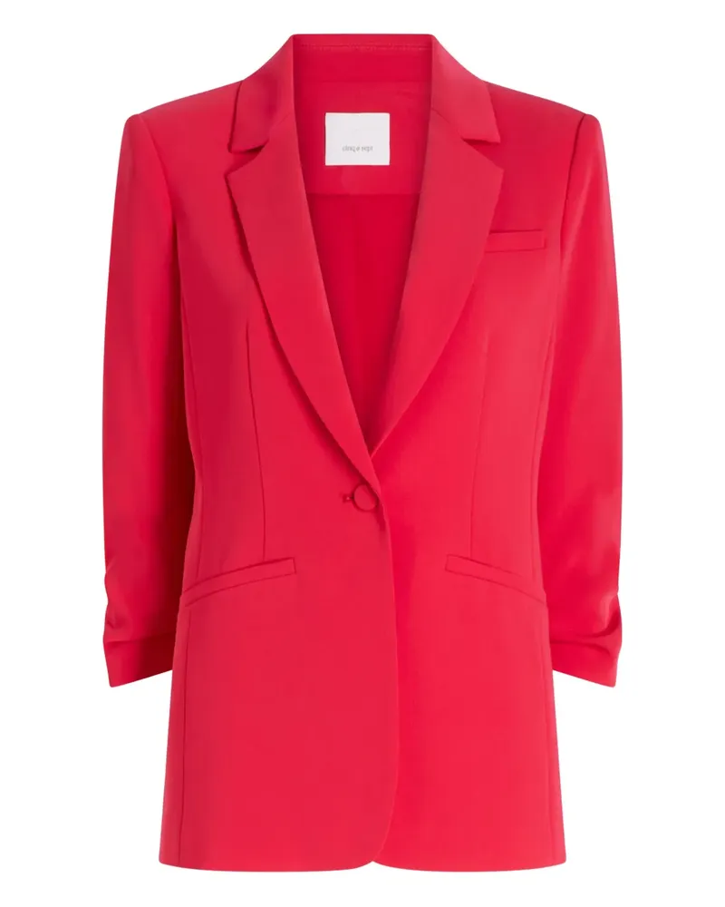 Cinq à Sept Khloe Blazer mit Dreiviertelärmeln - Rot Rot
