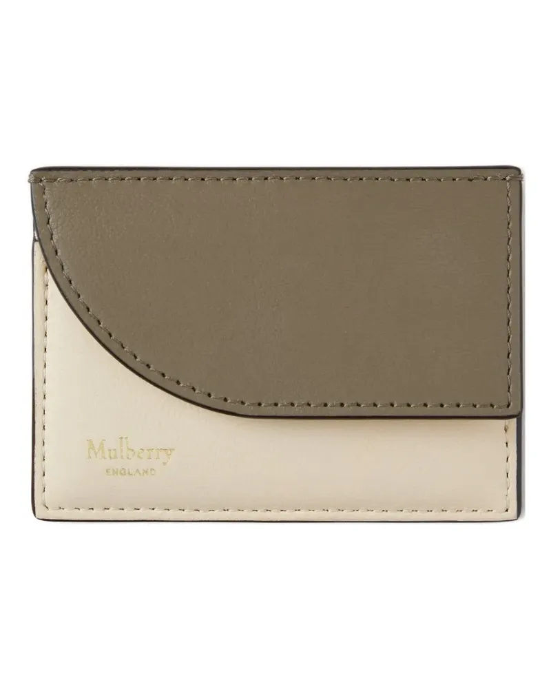 Mulberry curved-pocket cardholder - Grün Grün