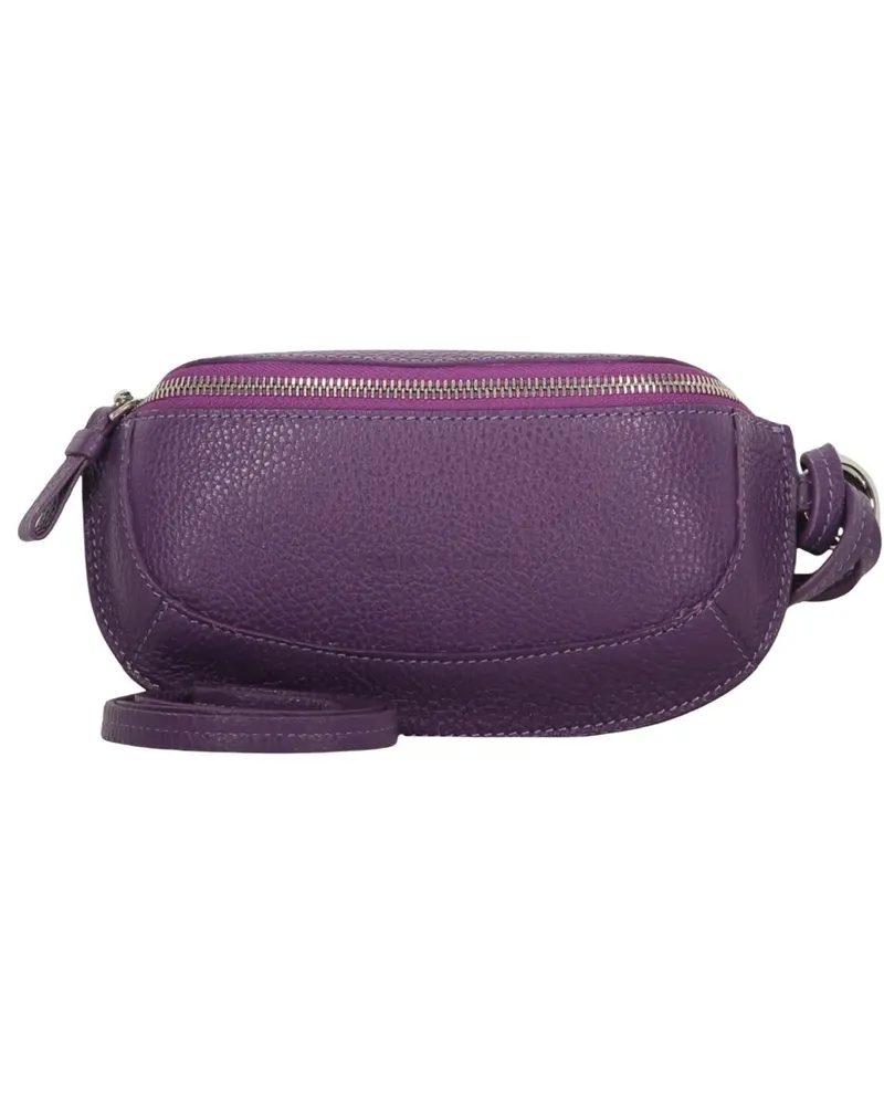 Fabiana Filippi Schultertasche aus Leder - Violett Violett