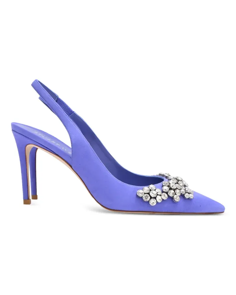 Stuart Weitzman Crystal Fleur Pumps - Blau Blau