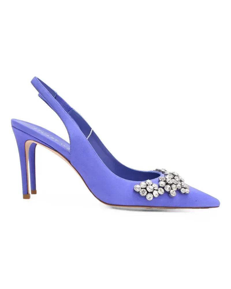 Stuart Weitzman Crystal Fleur Pumps - Blau Blau
