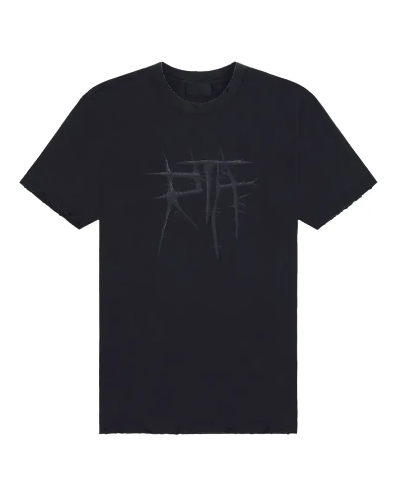 RTA Liam short-sleeve T-shirt - Schwarz Schwarz