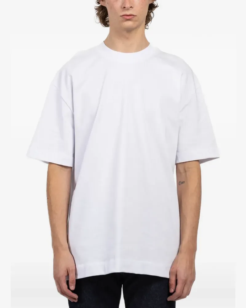 LES DEUX Carl crew-neck T-shirt - Weiß Weiß