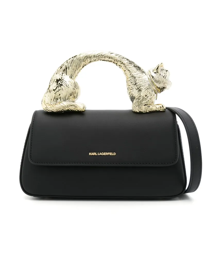 Karl Lagerfeld Choupette Handtasche - Schwarz Schwarz