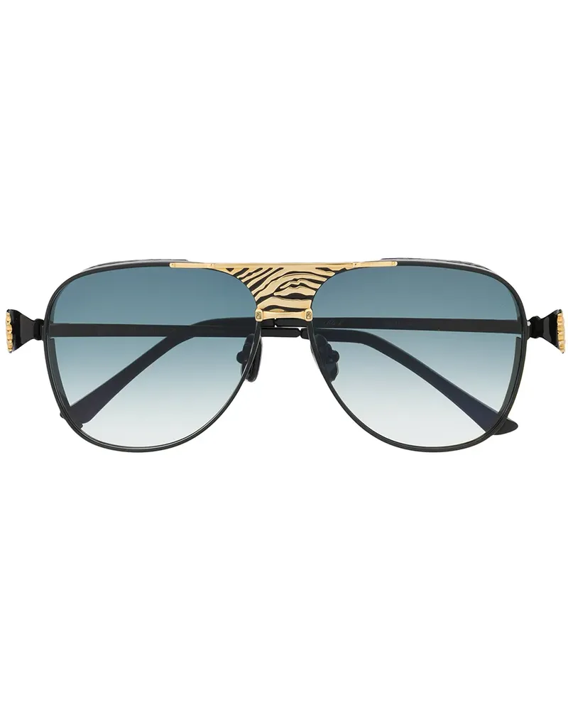 Anna-Karin Karlsson Klassische Pilotenbrille - Schwarz Schwarz