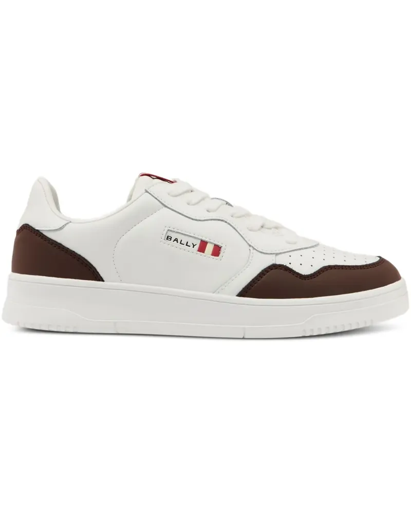 Bally Perforierte Jasper Sneakers - Weiß Weiß