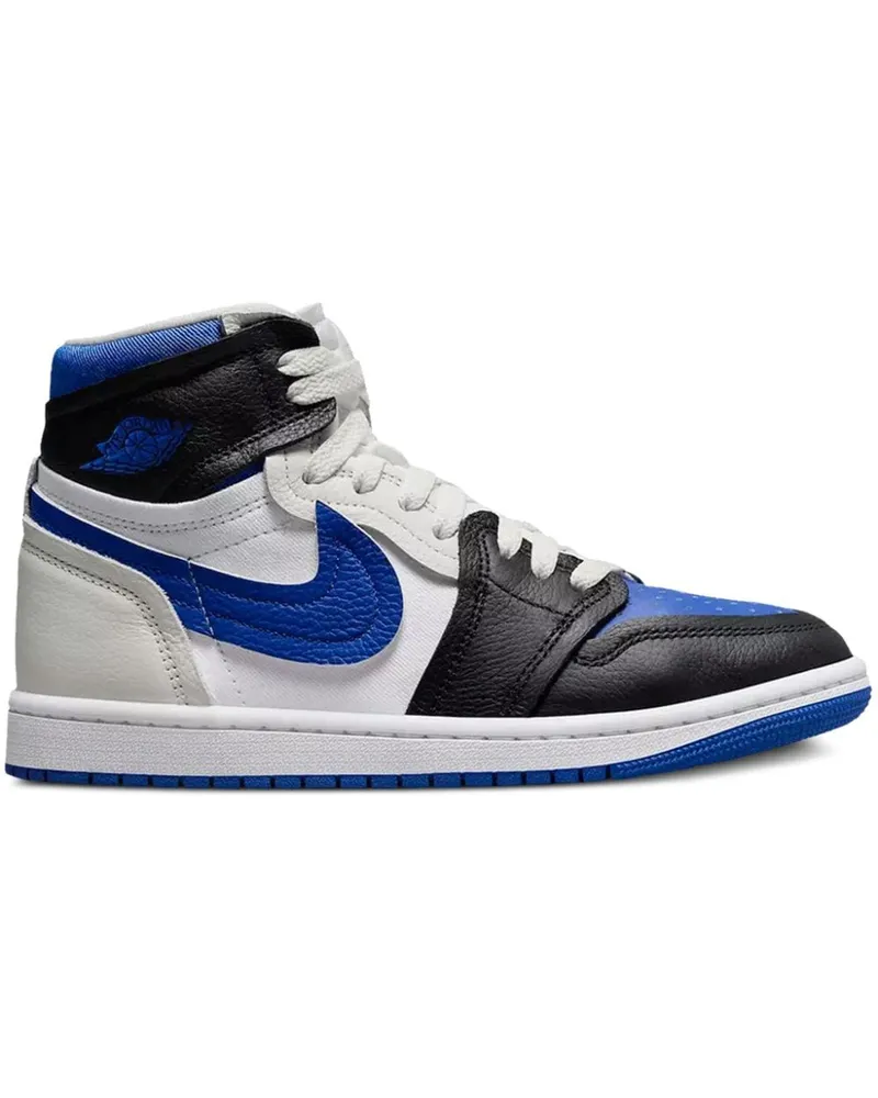 Jordan 1 High Method of Make Black/White/Sail/Game Royal Sneakers - Weiß Weiß