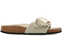 Madrid Sandalen mit großer Schnalle - Nude