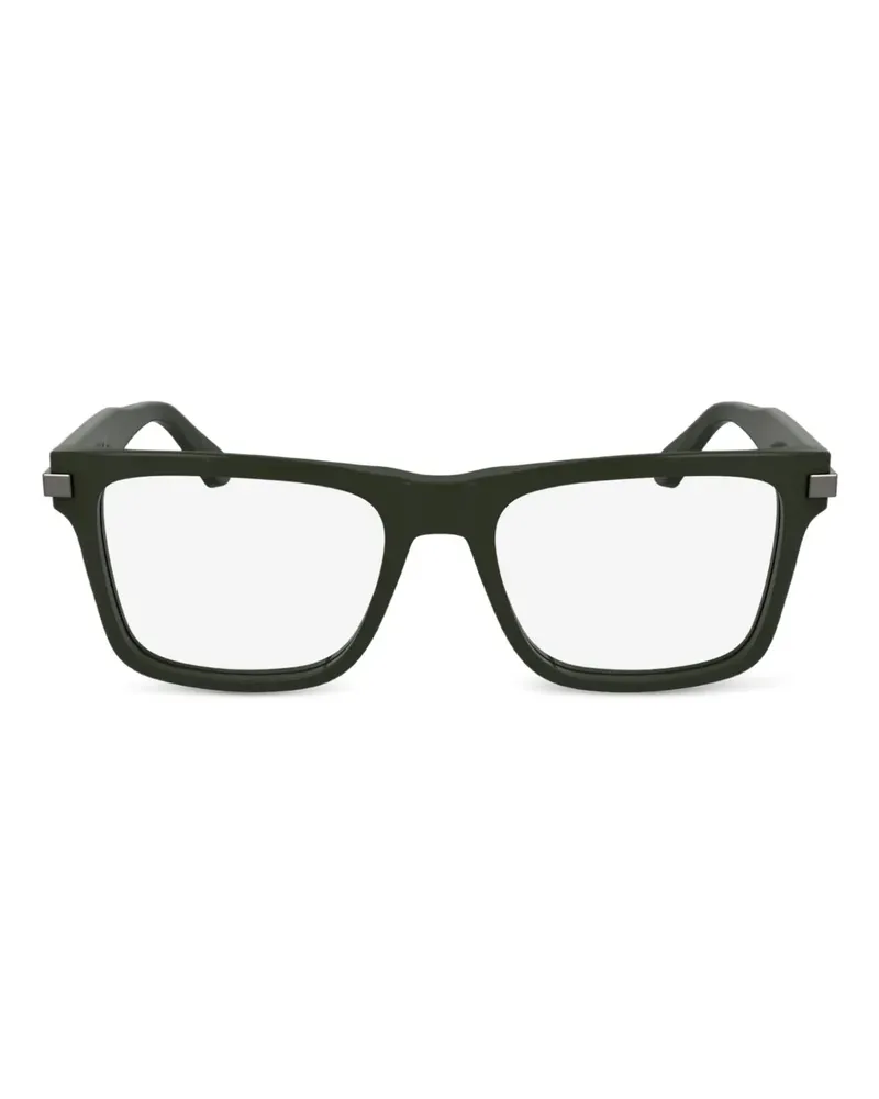 Calvin Klein Brille mit eckigem Gestell - Grün Grün