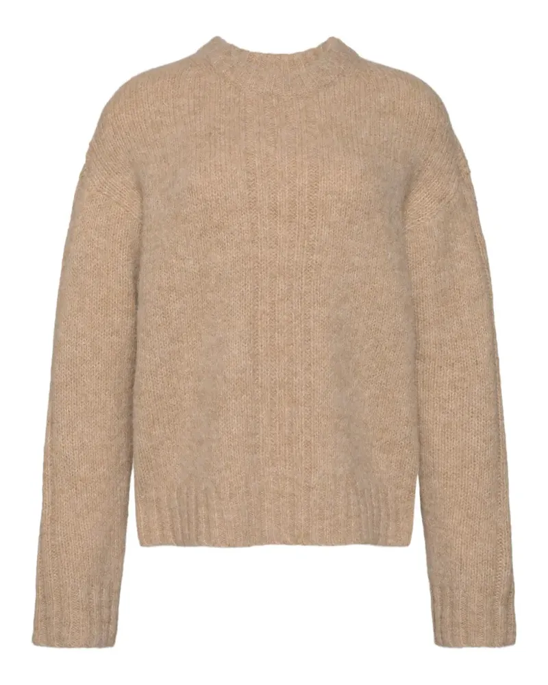 Calvin Klein brushed-effect jumper - Nude Nude