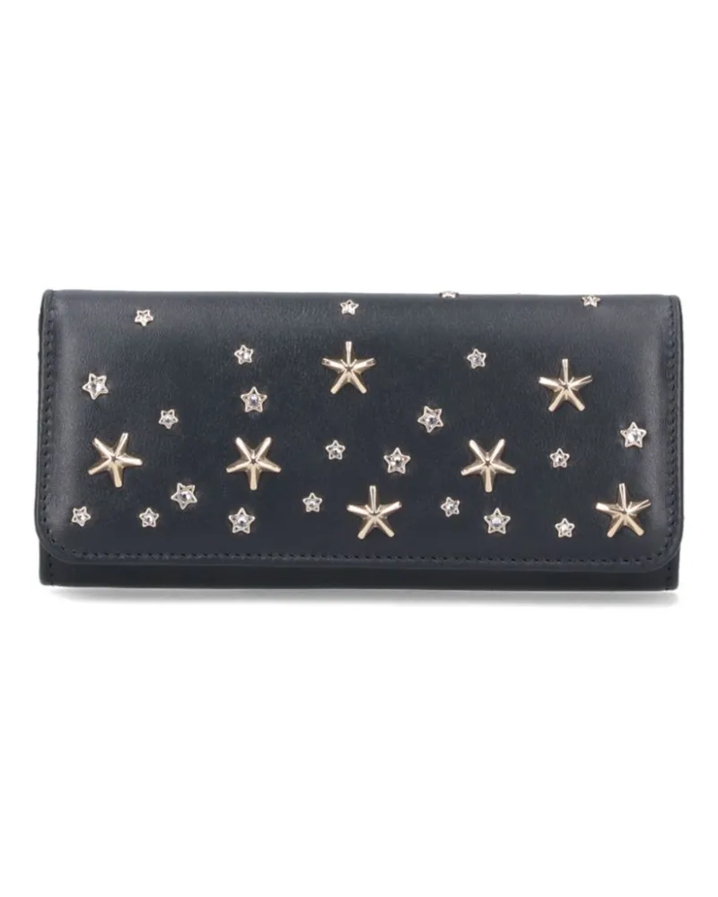 Jimmy Choo Nino Portemonnaie - Schwarz Schwarz