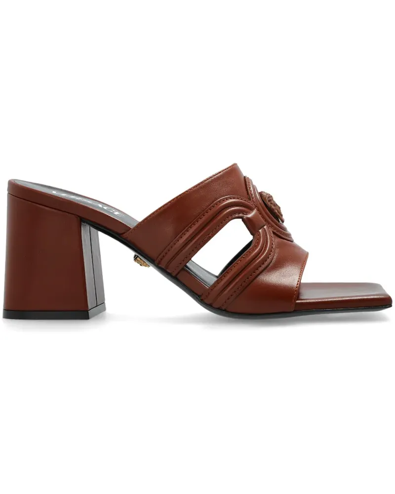 Versace Medusa Mules 70mm - Braun Braun