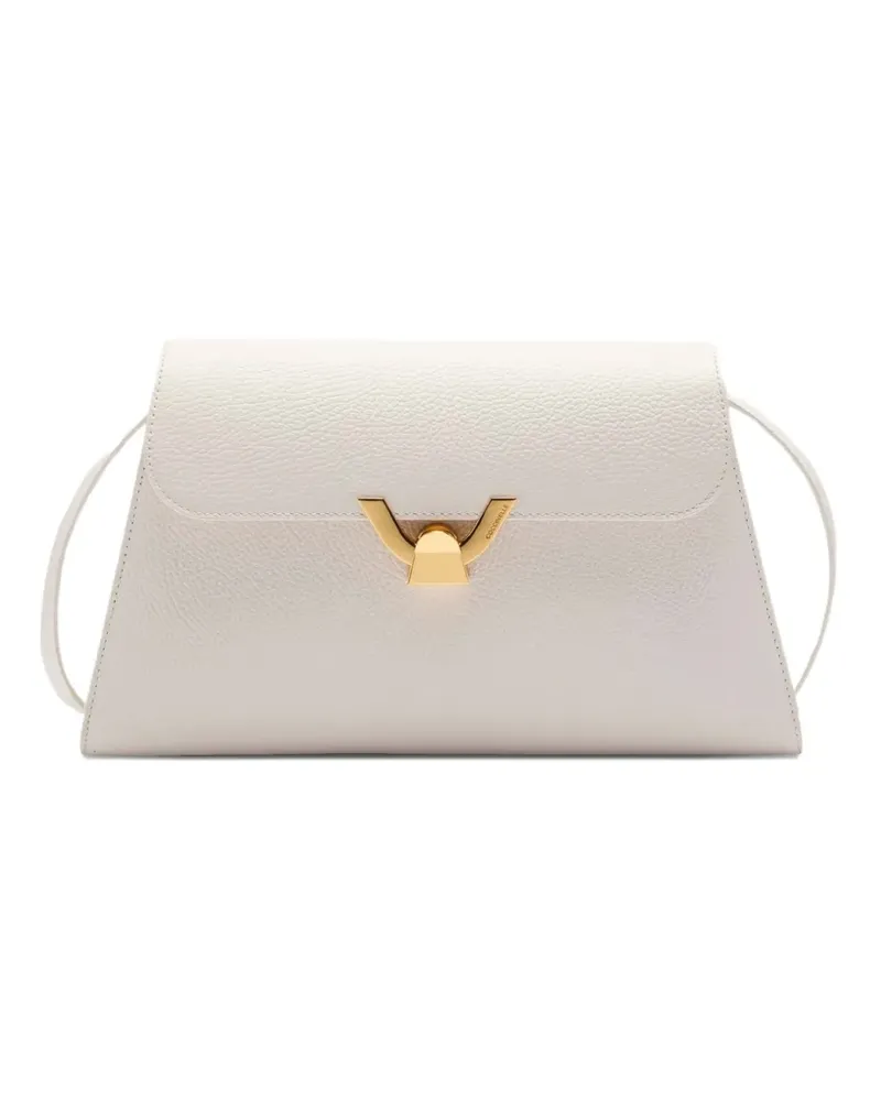 Coccinelle Umhängetasche aus Leder - Nude Nude