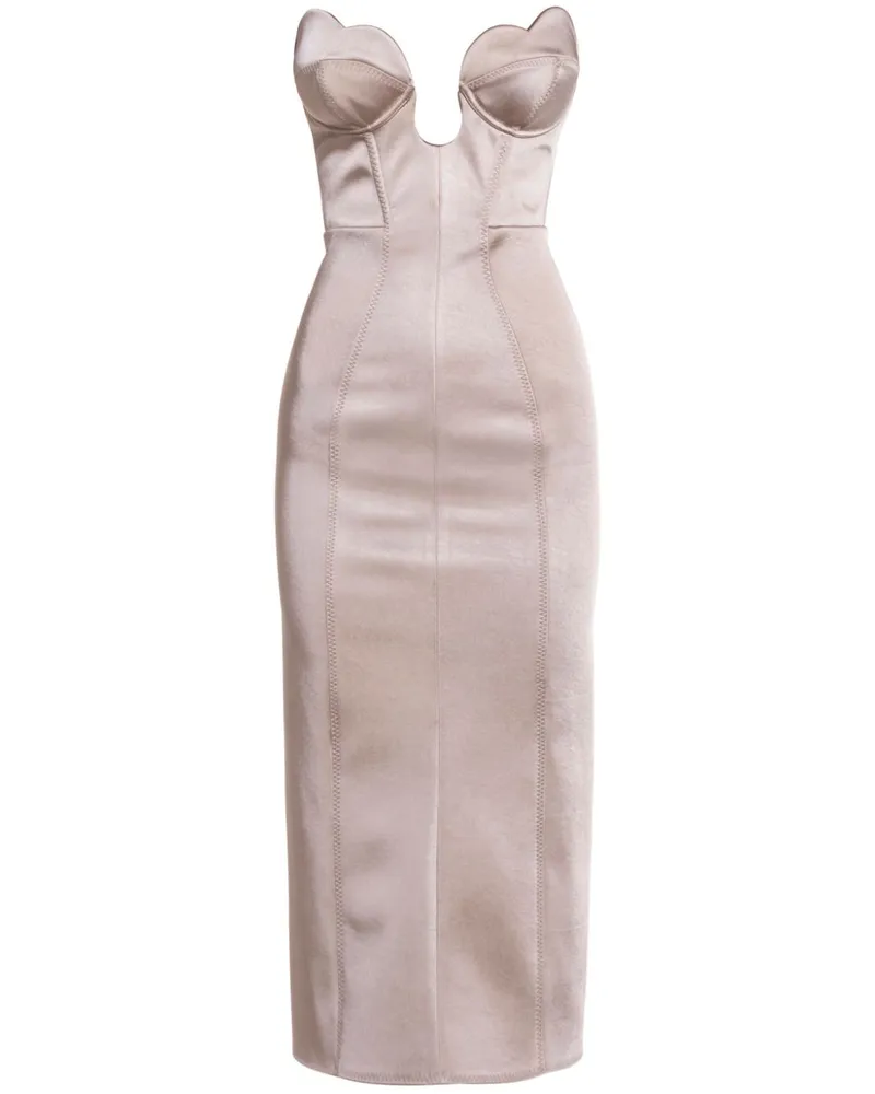 Maria Lucia Hohan Nemy Midikleid - Nude Nude