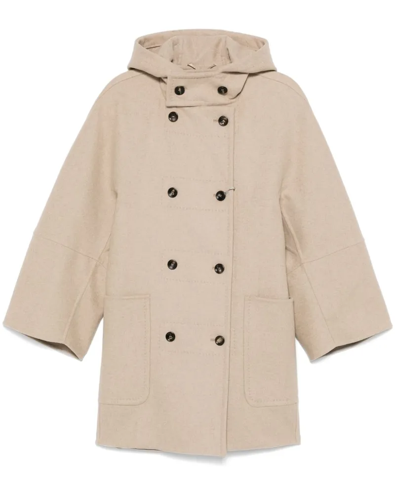Max Mara Arturo Mantel - Nude Nude