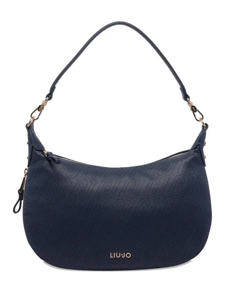 Liu Jo Schultertasche mit Logo - Blau Blau
