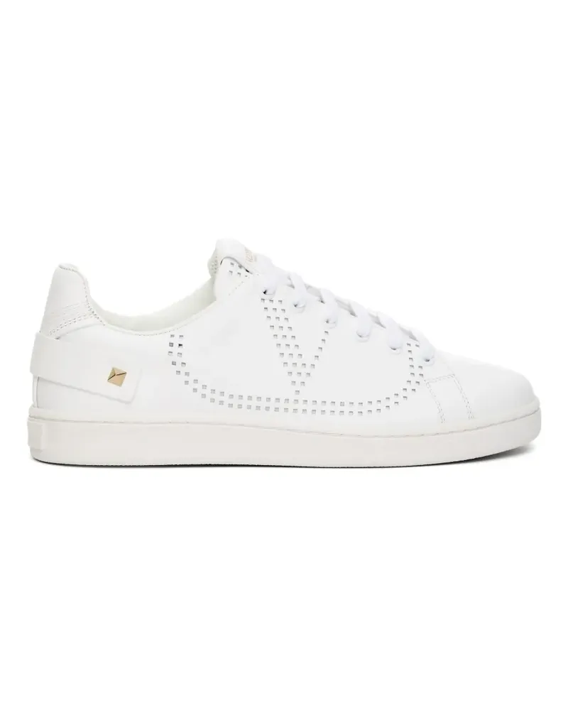 Valentino Garavani Backnet Sneakers aus Kalbsleder - Weiß Weiß