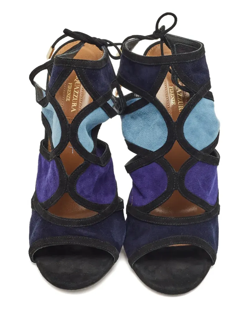 Aquazzura Vika strappy sandals - Blau Blau