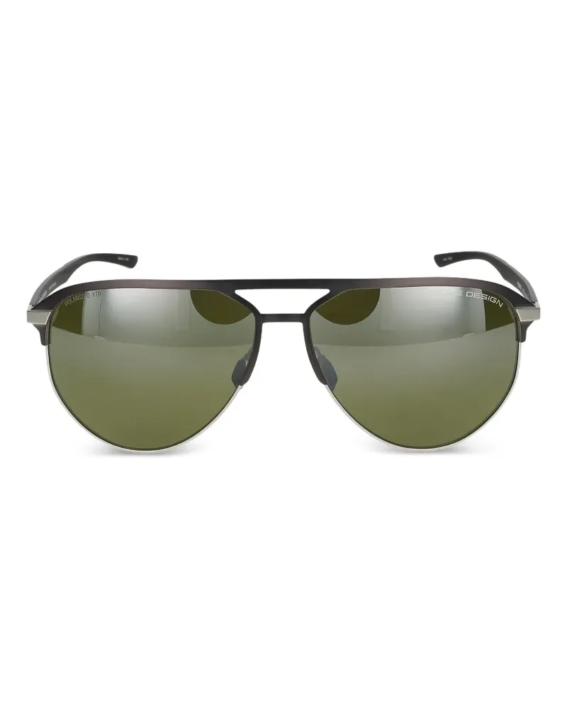 Porsche Design Getönte Pilotenbrille - Grau Grau